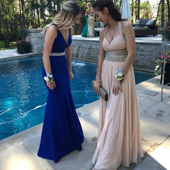 Royal Blue Prom Dress! - Picture 2 of 4